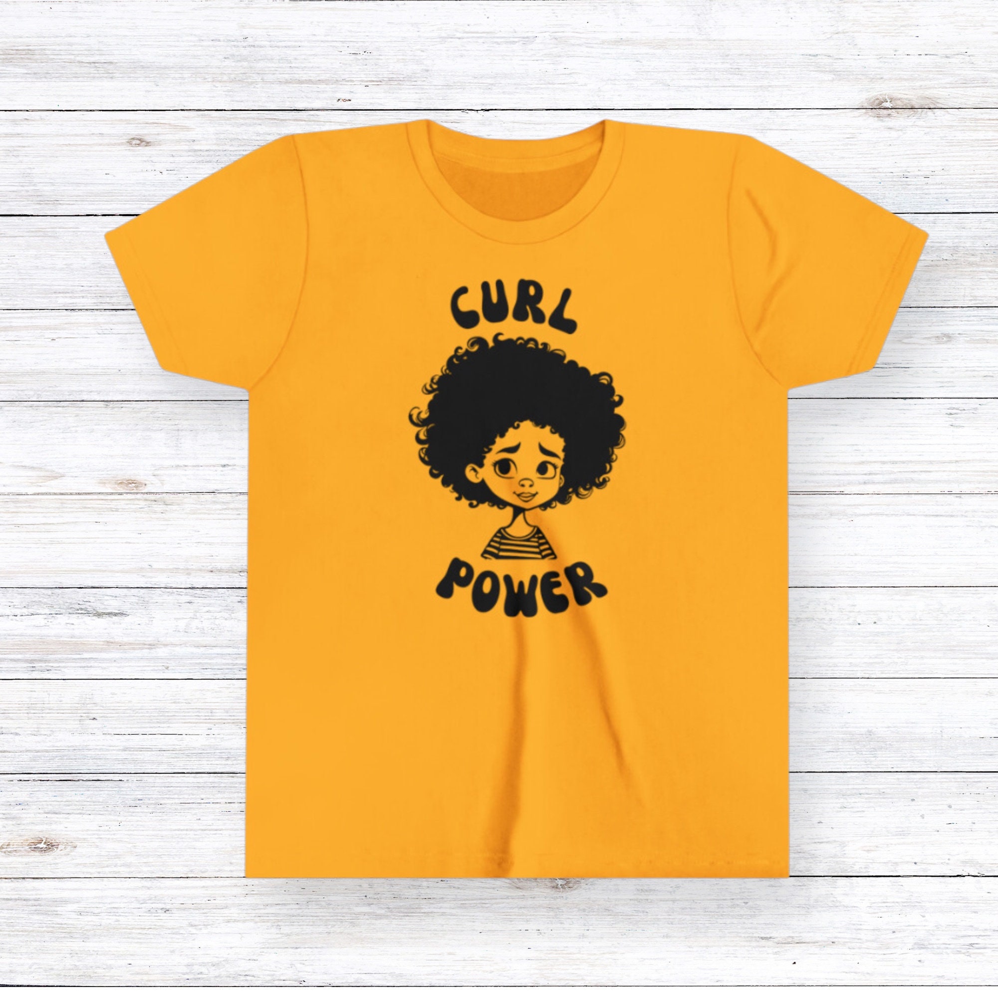 Curly Hair T Shirt Curl Power Tee Shirt Curly Hair Pride Etsy