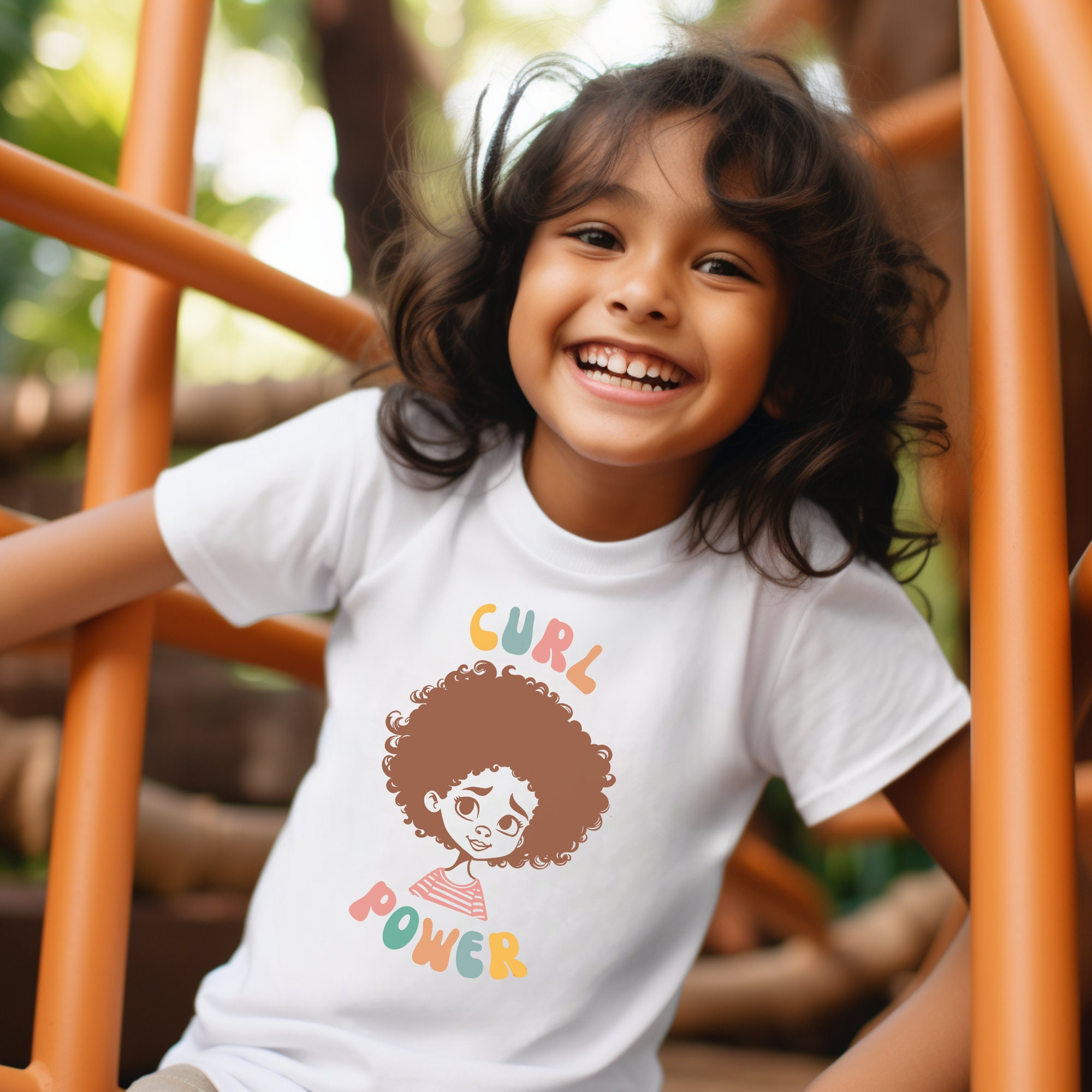 Curly Hair T Shirt Curl Power Tee Shirt Curly Hair Pride Etsy