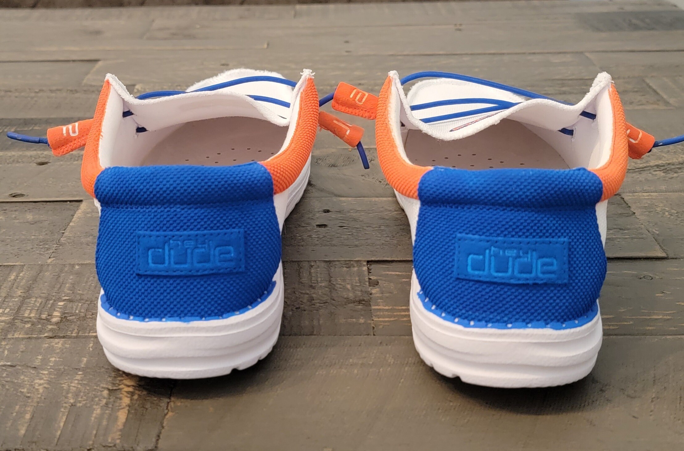 Custom Painted Florida Gators Hey Dudes 