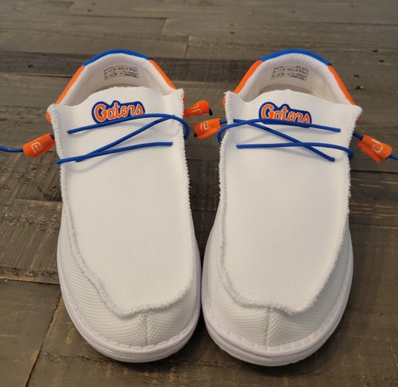 Custom Painted Florida Gators Hey Dudes 