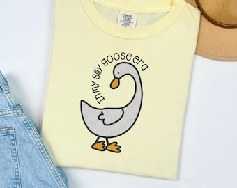 In My Silly Goose Era" Embroidery Design - Digital Download (5x7 & 6x10)
