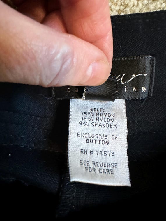 Vintage 90s Y2K Cache Contour Collection Size 4 L… - image 7