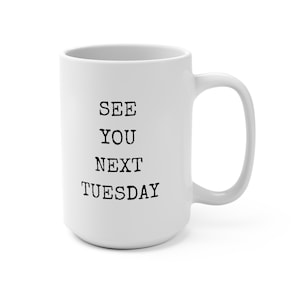 Personalized Witty Coffee Mug - Double Sided  Funny and Unique Gift for Coffee Lovers