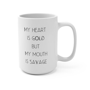 Gepersonaliseerde dubbelzijdige koffiemok - grappig en humoristisch cadeau voor koffieliefhebbers