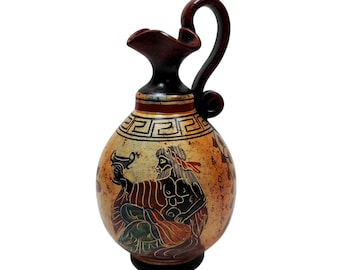 Vase GENERIQUE Vase avec Anses Amphore 66cm Noir