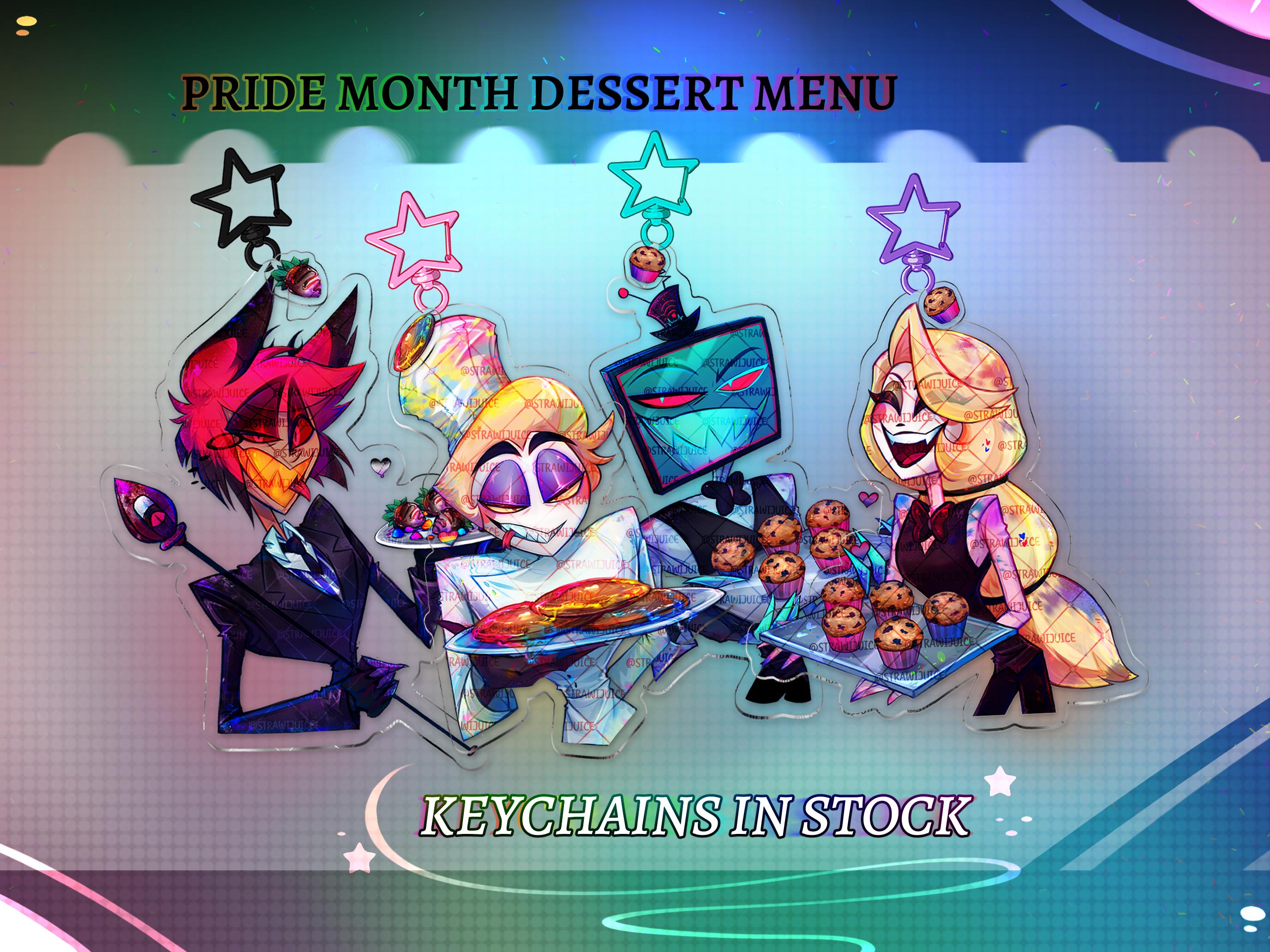 Hazbin Hotel Vox and Alastor - Etsy
