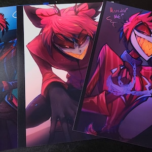 Hazbin Hotel Alastor FanArt Prints