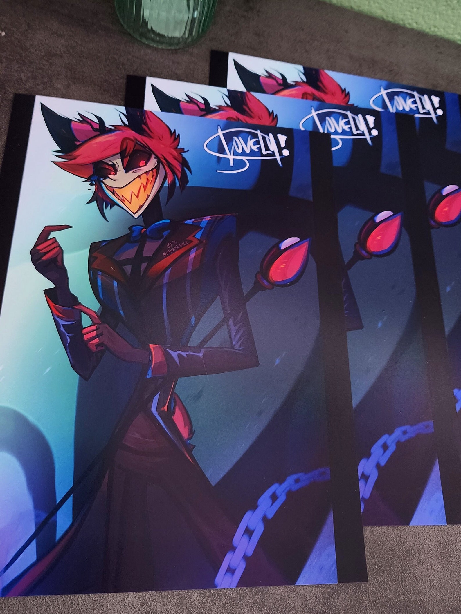 Hazbin Hotel Alastor Fanart Prints - Etsy Canada