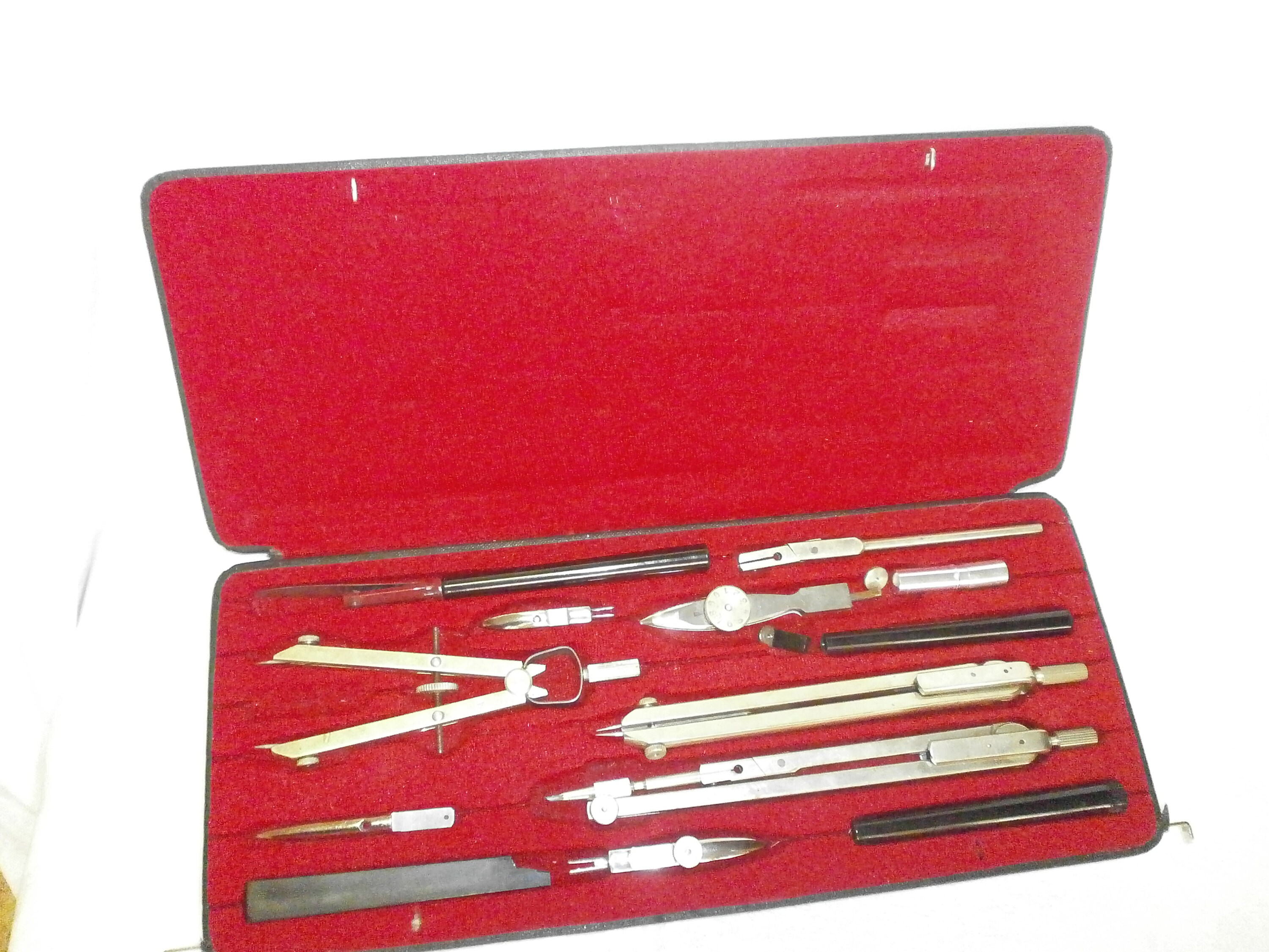 Vintage Professional Drawing Set Drawing Kit E o richter co old