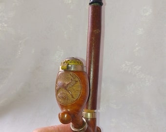 Antique Pipe, Smoking Pipe, Wind Cup Pipe, Bruyere Garantie Pipe, Tobacco Pipe, Smoking Gifts, Smoking  - with Marking