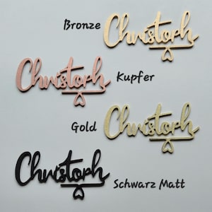 Glasanhänger / Namensschilder farbig für Hochzeit / Taufe & Co. | Glaseinhänger als Platzkarten | Glasmarkierer