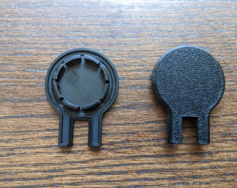 Permobil M3 F3 Corpus Castor Fork Dust Cover/Plug/Cap - 1 pair