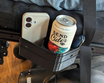 Side Cup Holder & Storage for QUANTUM Power Wheelchairs