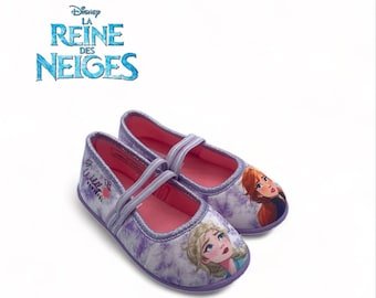 Frozen Pink Tie & Dye Slippers - Girls