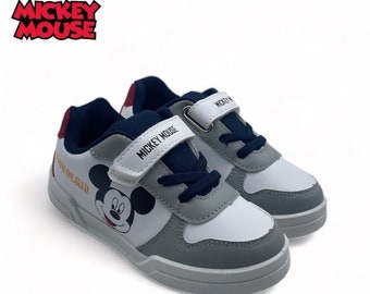 Basket Mickey blanche pour enfant - Unisexe