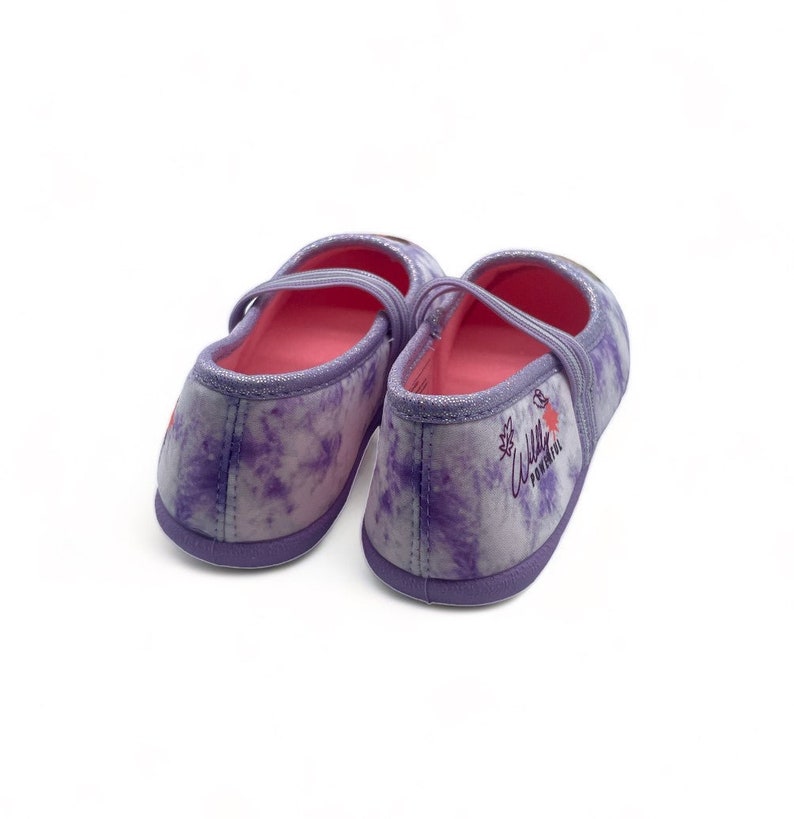 Chaussons la reine des neiges rose style Tie & Dye - Fille