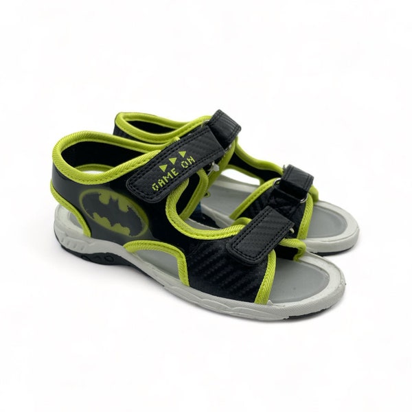 Sandales Batman vert Fluo pour Garçon effet carbone - Enfant