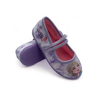 Chaussons la reine des neiges rose style Tie & Dye - Fille