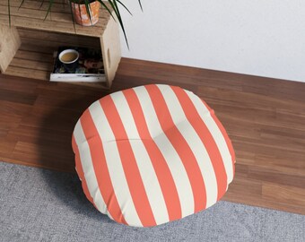 Round Tufted Floor Pillow