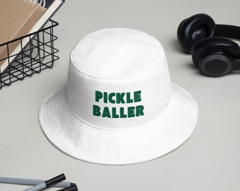 Bob brodé Pickle Baller - Kelly Green