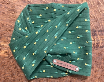 Écharpe infinity pour chien « Jenny » Écharpe torsadée en tricot athlétique confortable, collier pour animal de compagnie