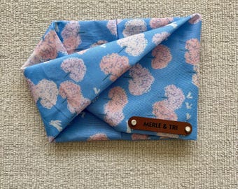 Écharpe infinity pour chien « Hoppy » Écharpe torsadée en coton lapin douillet, collier pour animaux de compagnie