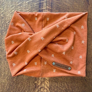 Dog Infinity Scarf (Harlow) - Bandeau Scarf, dog neck wear., dog snood/bandana