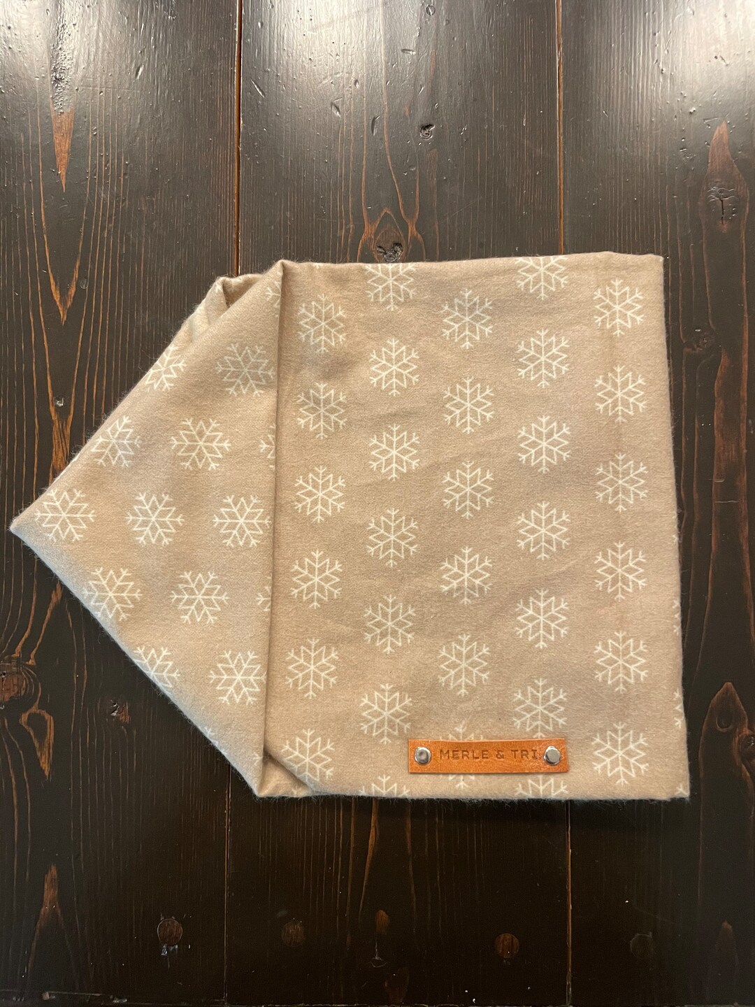 Dog Infinity Scarf (noel) - Bandeau Scarf, Dog Neck Wear, Dog Snood/bandana - Etsy