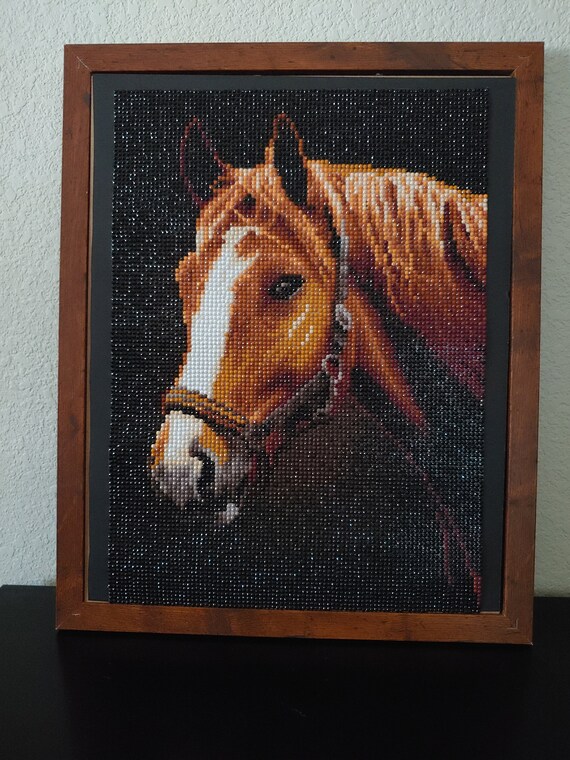 Beautiful Black and Gold Horse Etsy