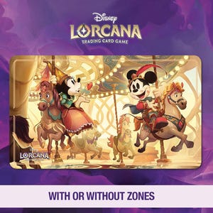 Disney Lorcana Playmat - Mickey en Minnie – Enchanted - Fabled Set 9 - TCG - Aangepaste speelmat - Muismat - Gamepad - Accessoire