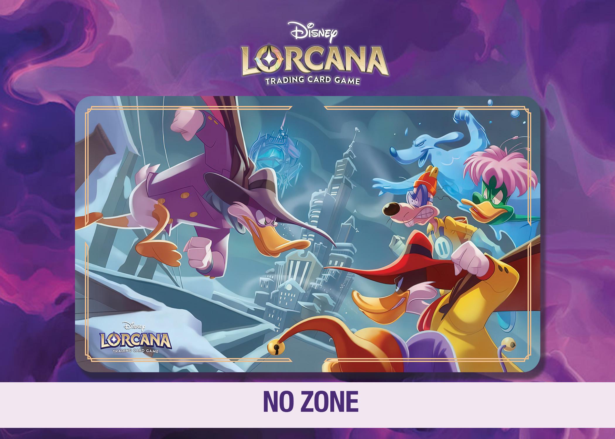 Disney Lorcana Playmat - Darkwing Duck - Lets Get Dangerous