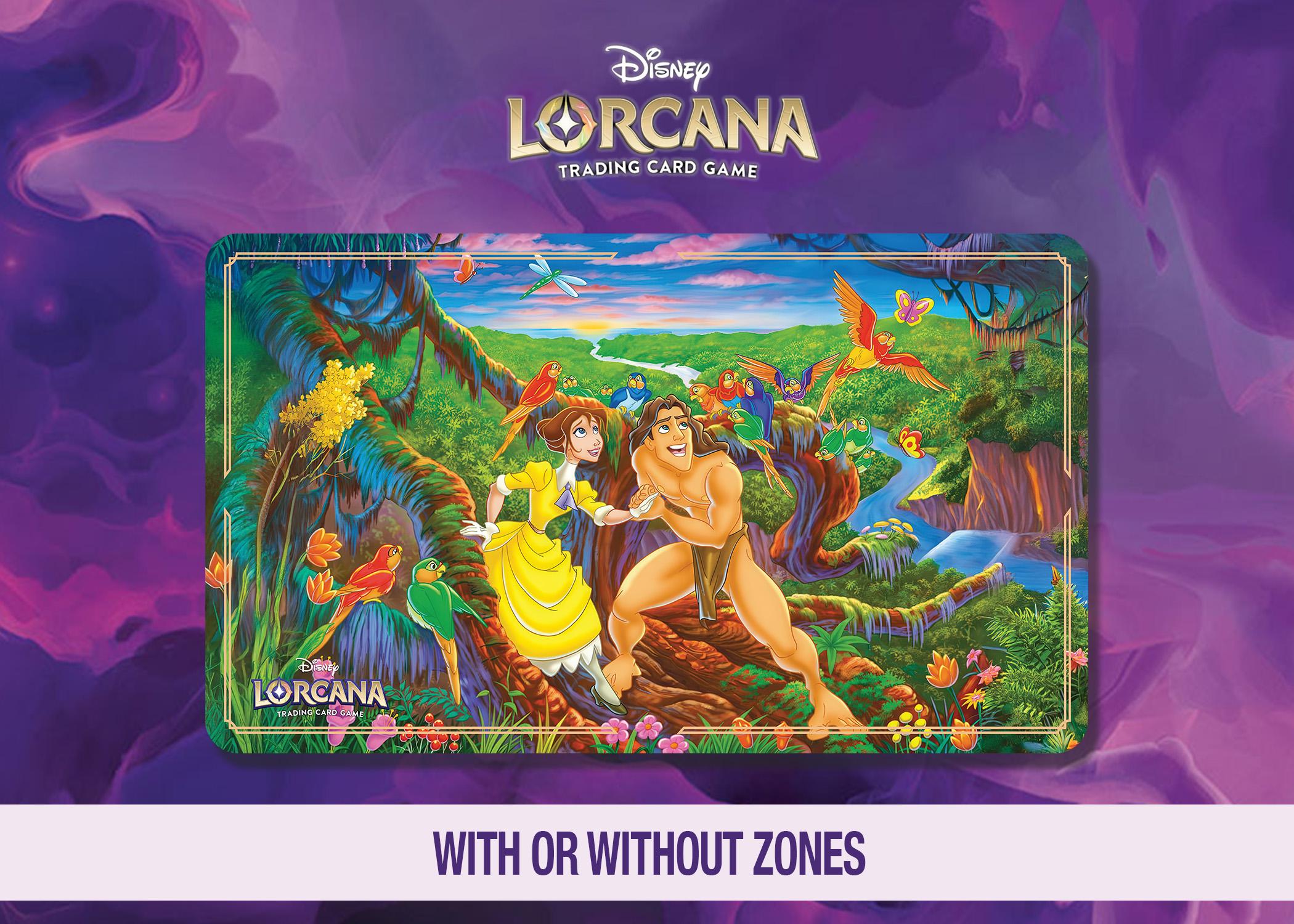 Disney Lorcana Playmat - Tarzan and Jane - Movie - Reign of Jafar