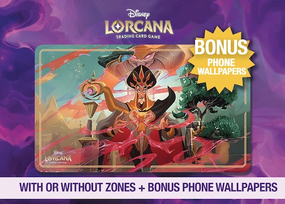 Disney Lorcana Playmat - Jafar - Newly Crowned - Archazia's Island
