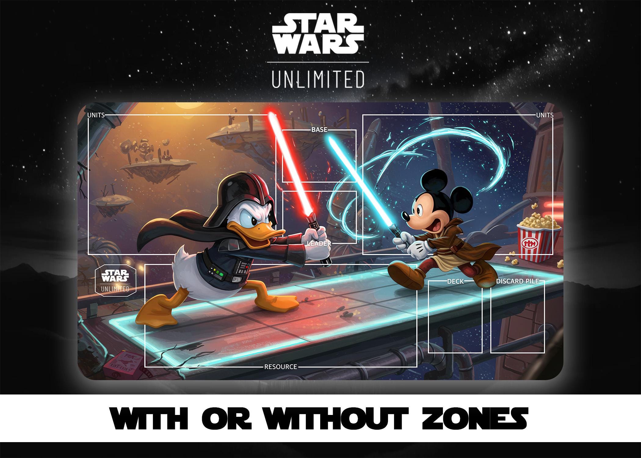 Disney LORCANA プレイマット（Donald Duck） Amazon.com: Ravensburger Disney Lorcana TCG Playmat