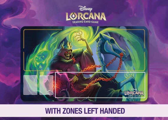 Disney Lorcana Playmat - the Black Cauldron - the Horned King