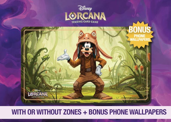Disney Lorcana Playmat - Goofy - Jar Jar Binks Costume - Star Wars Original  Image - TCG - Custom Playmat - Mousepad - Gamepad - Accessory - Etsy