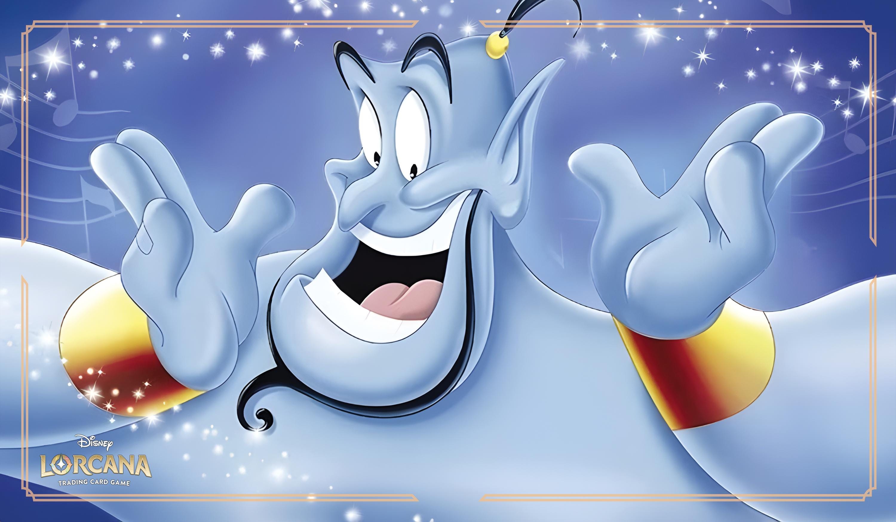 Disney Lorcana Playmat - Genie - Aladdin Movie - TCG - Custom