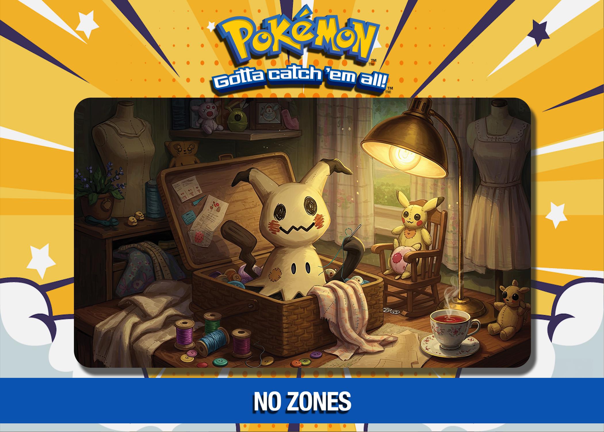 ミミッキュの裁縫部屋プレイマット - ステッチドシャドウズ - ポケモン