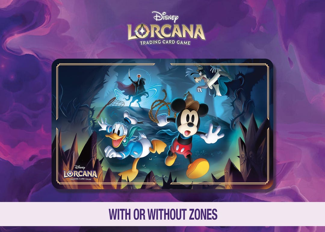 Disney Lorcana Playmat - the Headless Horseman -spooky Sight