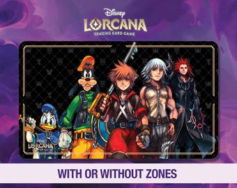 プレイマット KHファミリーTCG ロルカナ×KH / 24インチ×14インチ (600
