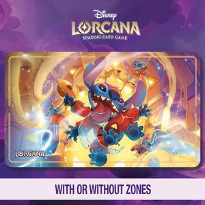 Stitch Lorcana Playmat: Experiment 626 - Reign of Jafar TCG