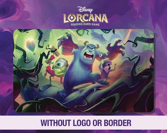 Disney Lorcana Playmat - Attack of the Vines - Monsters Inc