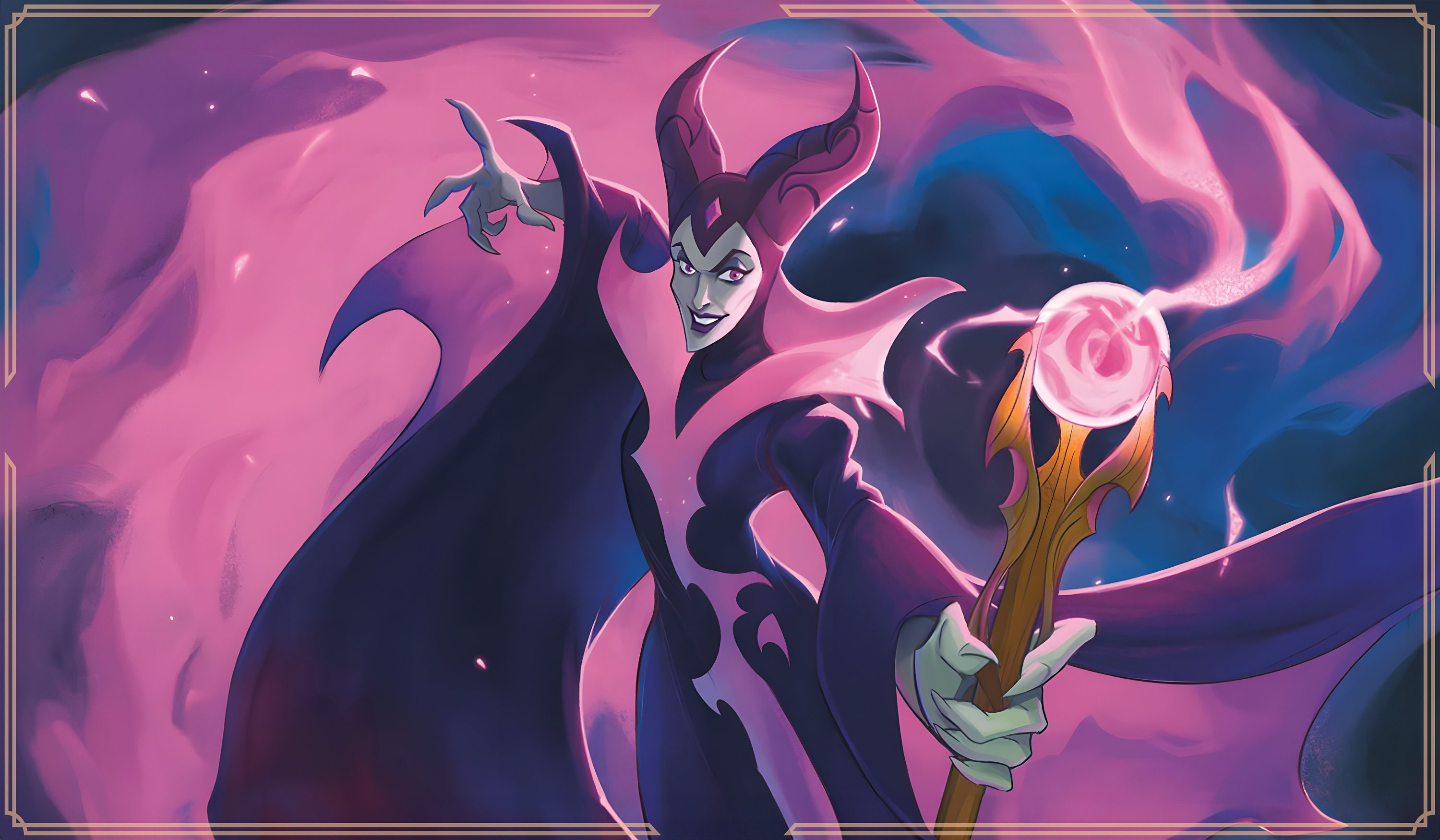 ディズニー ロルカーナ プレイマット - マレフィセント - TCG