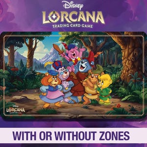 Disney Lorcana Playmat - Adventures of the Gummi Bears - 90's Cartoon - TCG - Custom Playmat - Disney - Mousepad - Gamepad - Accessory - TV