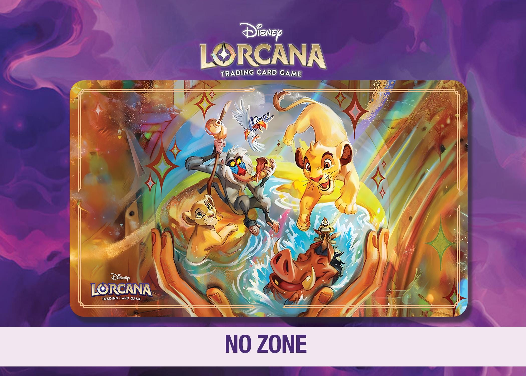 Disney Lorcana Playmat - The Lion King - It Means No Worries