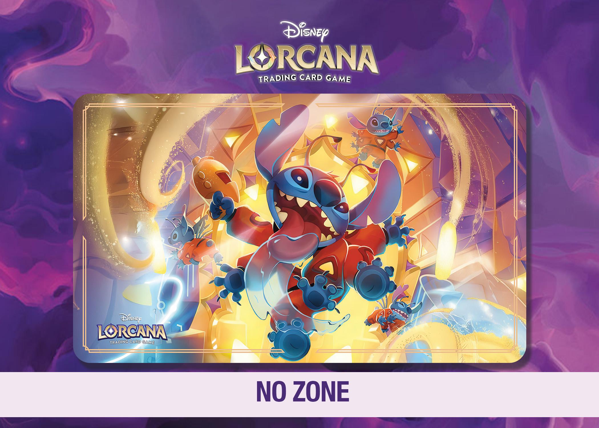 Stitch Lorcana Playmat: Experiment 626 - Reign of Jafar TCG