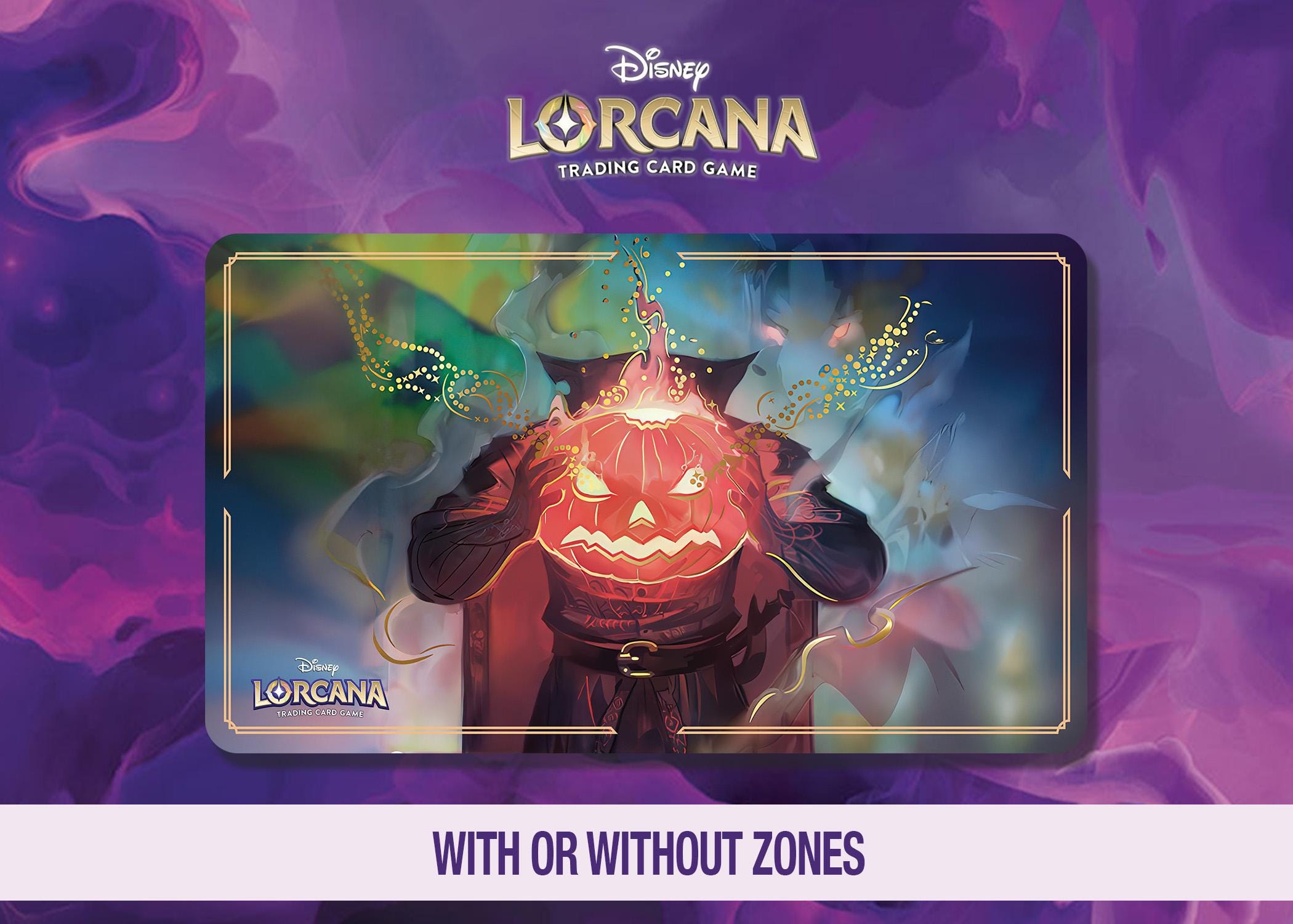 Disney Lorcana Playmat - the Headless Horseman - Ichabod Crane