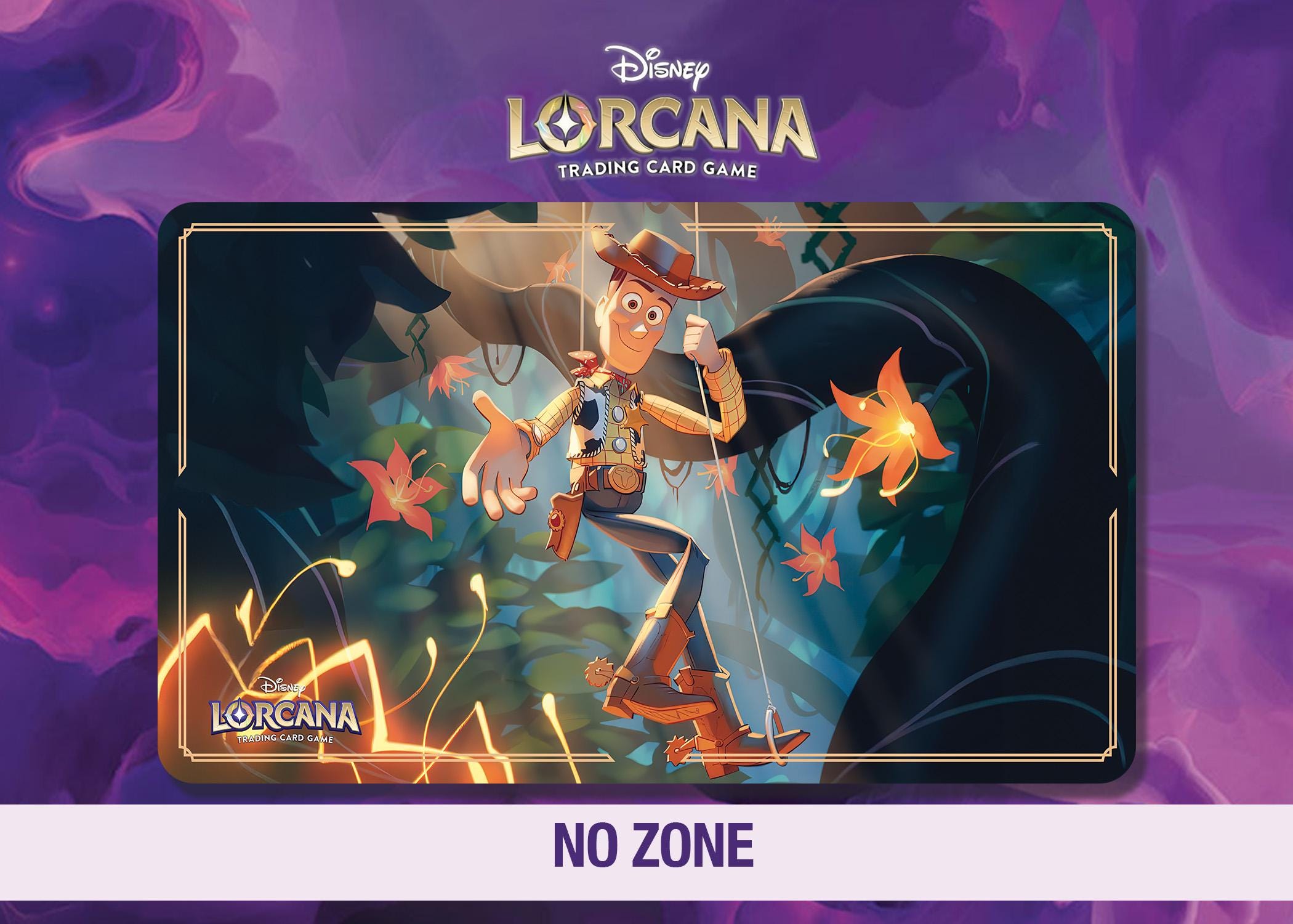 Disney Lorcana Playmat – Woody - Leader of the Toys - TCG Ready