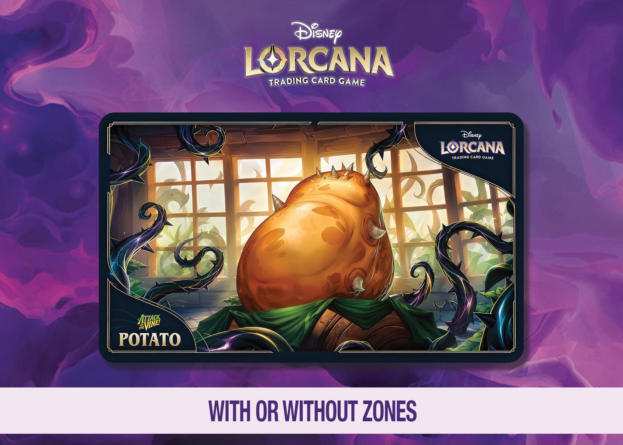 Disney Lorcana Playmat – Potato - Full of Potential - TCG Ready