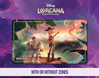 ロルカナ トイストーリー バズ・ライトイヤー ウッディ プレイマット ロルカーナ TCG - トイ・ストーリー - ウッディとバズ